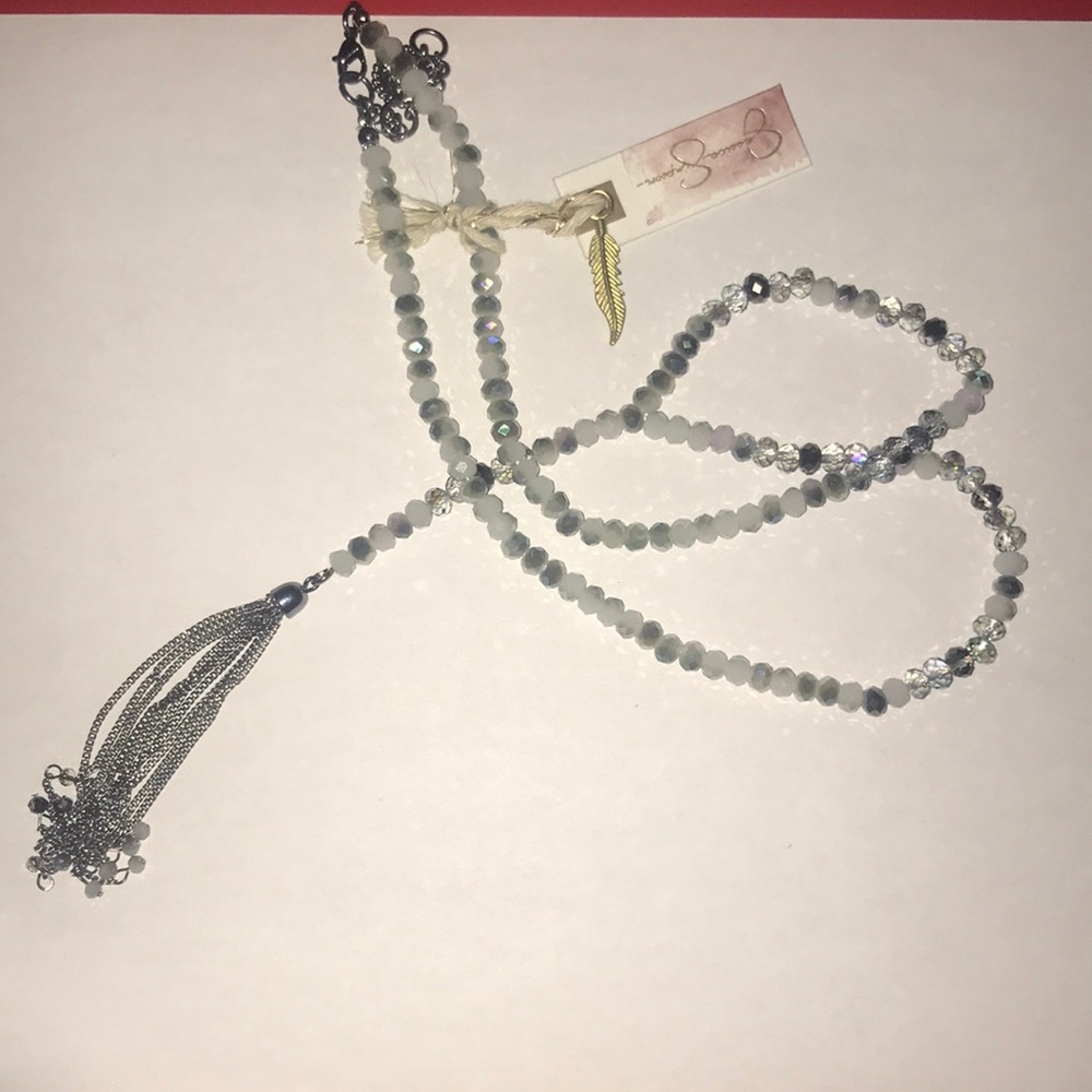Jessica Simpson hemat beaded necklace